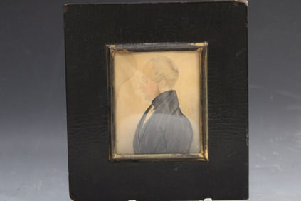 Early 1800s WC Portrait of Gentleman