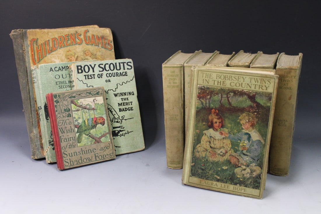 1904 Bobbsey Twins Hard Cover Books (1 of 1)