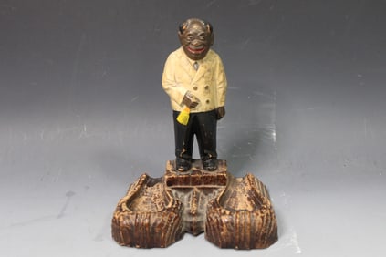 Black Americana Porter Pipe Holder