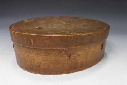 19th C Shaker Pantry Box w/ Unusual Repairs