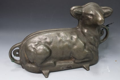 Griswold Cast Iron Lamb Mold No. 866