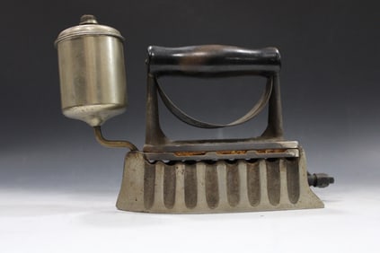 White Gas Iron "The Monitor" Dated 1903