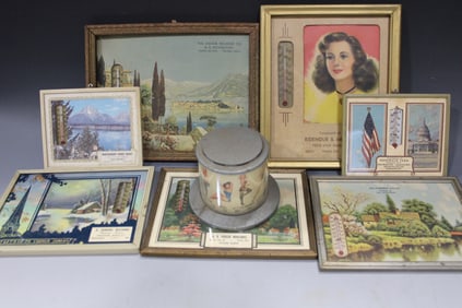 Vintage Advertising Thermometers