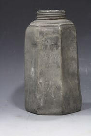 Dated 1807 Pewter Bottle PEWTER?