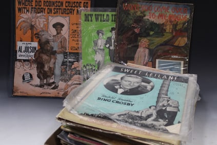 Early Sheet Music Inc Al Jolson in Black Face