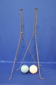 Lightning Rods w/ 2 Glass Balls