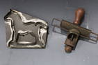 1890s Nutmeg Grinder & Horse Cookie Cutter