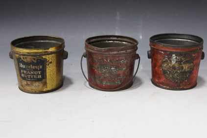 Vintage Peanut Butter Tins