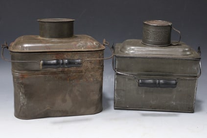 Coal Miner's Lunch Pails / Buckets