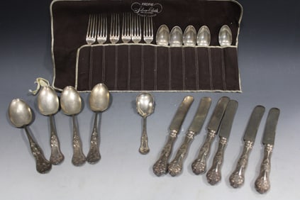 1904 Christmas "Holly" SP Flatware