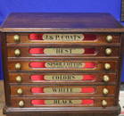 J & P Coats 6-Drawer Spool Cabinet