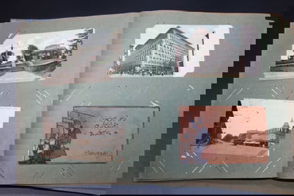 1900-1920 Helena, OH Resident's Postcard Album