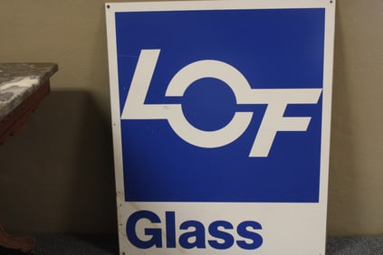 Libbey Owens Ford Sign