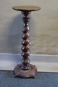 Antique Oak Fern Stand