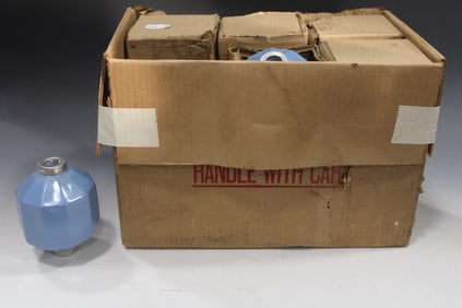 NOS DNS B12 Blue Lightning Rod Balls, in O/Box