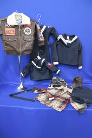 Vintage USAF Jr. Flight Jacket  & Small Boys' Sailor Suits
