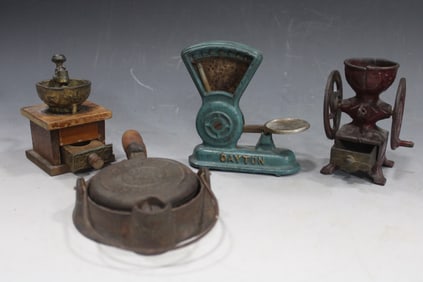 Cast Iron Miniature Toys Arcade, Dayton, Wagner More