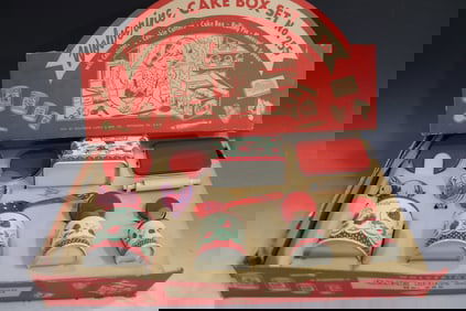 Wolverine Cake Box Set No. 255 in O/Store Display Box