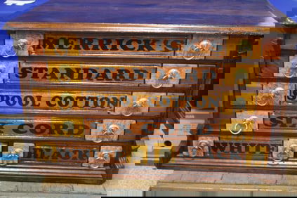 6-Drawer Merrick Spool Cabinet