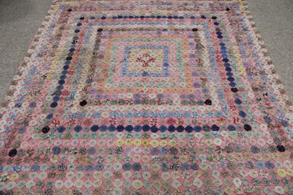 Yo-Yo / Penny Quilt