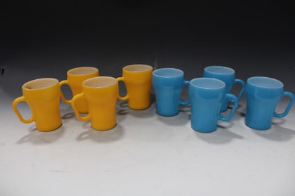Anchor Hocking Fire-King Glass Mugs