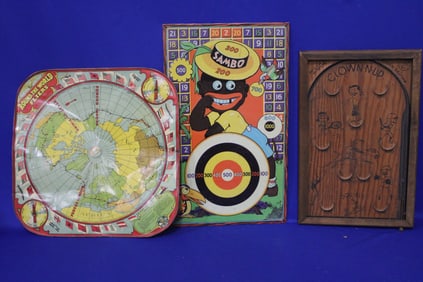 Lot of 3 Vintage Target Games