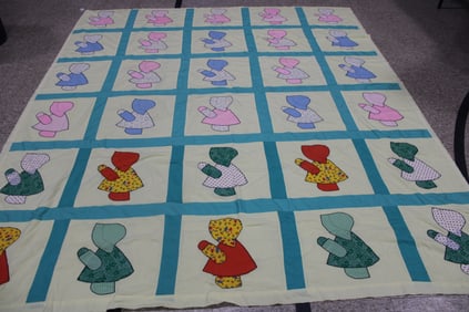 Sun Bonnet Quilt
