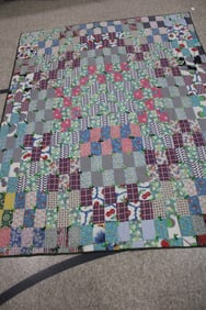 1930-50s Patchwork Quilt