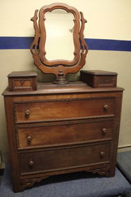 Mirrored Dresser