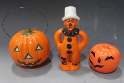 Rasbro Plastic Halloween Candy Containers