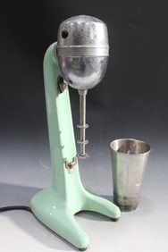 Soda Fountain Porcelain Milk Shake / Malt Mixer