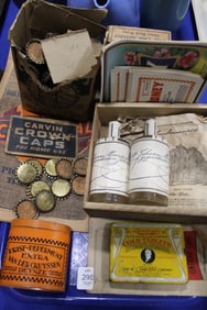 Advertising - Bottle Caps; 1800s Bottles; Tins; More