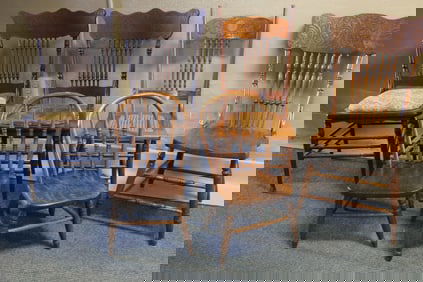 Group Pressed Back Chairs & More