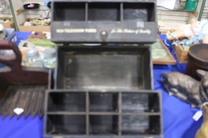 1940-50s RCA Victor Television Tubes Storage Case