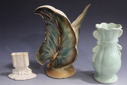 Shawnee Leaf Vase & More