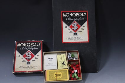 1936 Parker Bros Monopoly Game