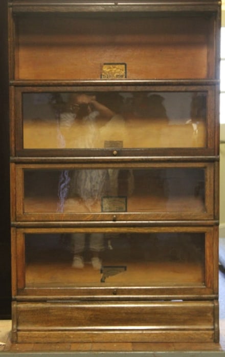 Globe Wernicke 4-Stack Barrister's Oak Bookcase (1 of 4)