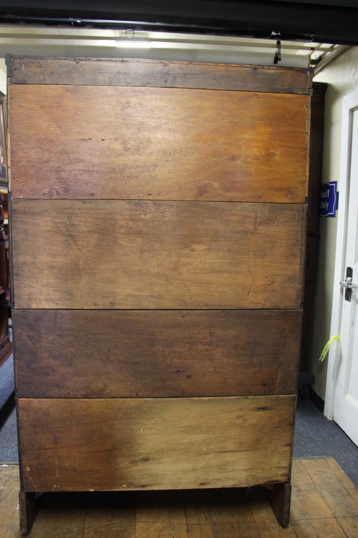 Globe Wernicke 4-Stack Barrister's Oak Bookcase - 4
