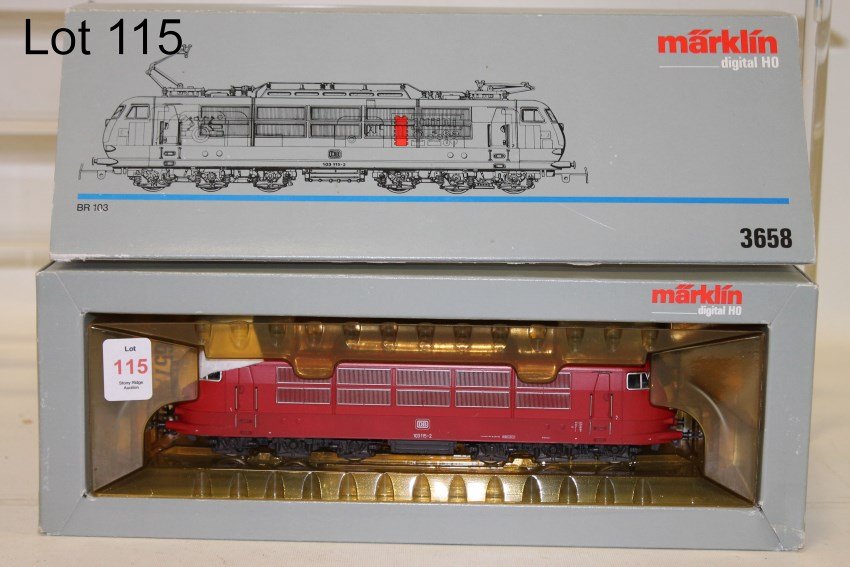 Marklin HO 3658 Digital Locomotive: In original box