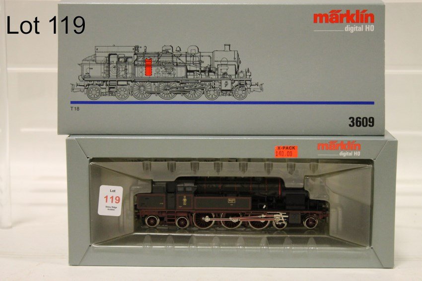 Marklin HO 3609 Digital Locomotive: In original box
