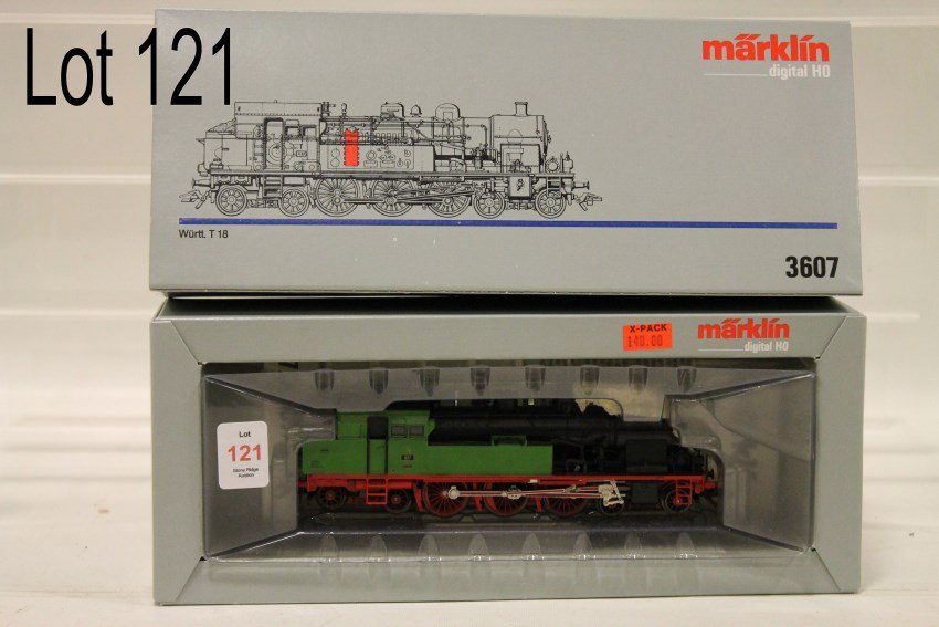 Marklin HO 3607 Digital Locomotive: In original box