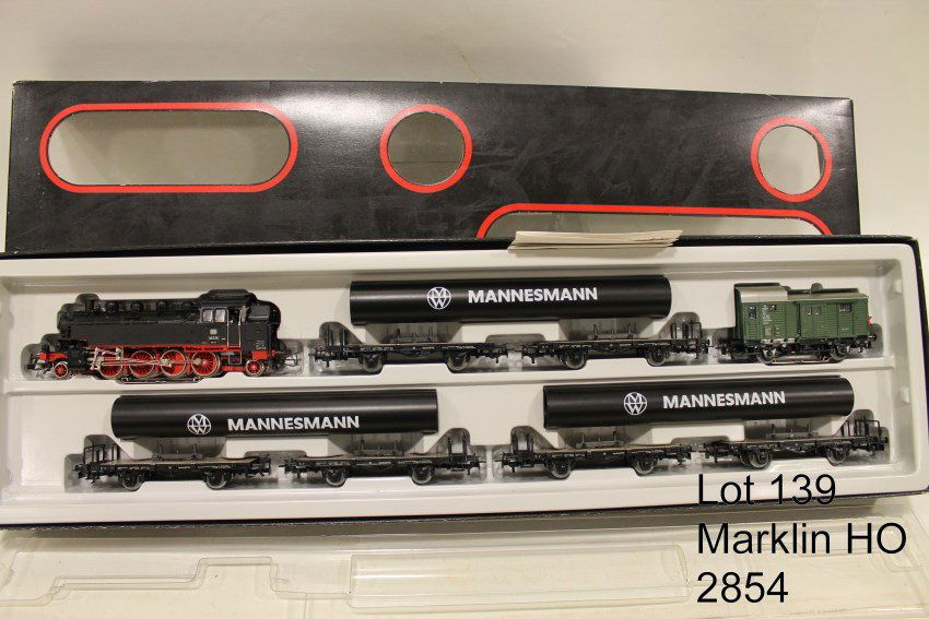 Marklin HO 2854 Train Set, W. Germany: In original box