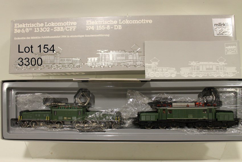 Marklin HO 3300 Train Set, 125th Anniversary JAHRE: In original box