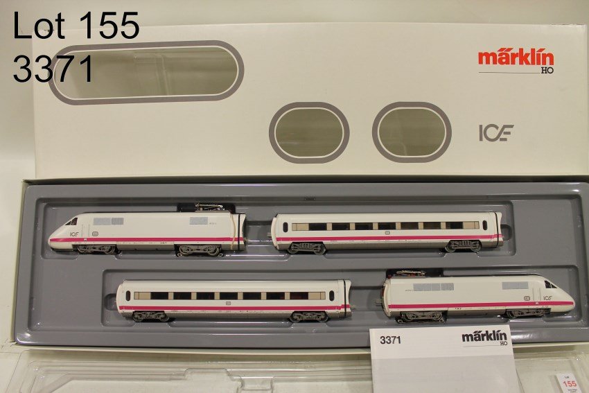 Marklin HO 3371 Train Set, ICE, W. Germany: In original box
