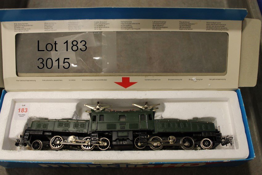 Marklin HO 3015 Crocodile Locomotive, 1960's: No box