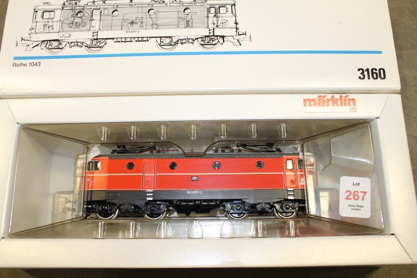 Marklin HO 3160 Locomotive: In original box