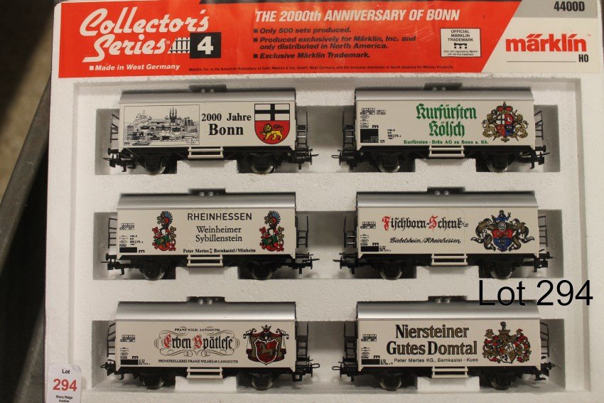 Marklin HO 4000D Collector's Series 4 - 200th: In original box, only 500 sets produced, distributed only in USA