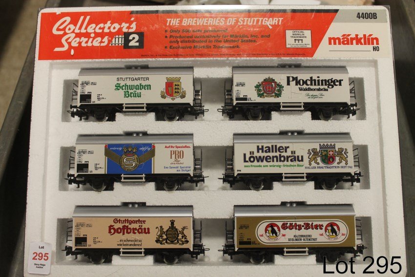 Marklin HO 4400B Collector's Series 2 - Breweries of: In original box, only 500 sets produced, distributed only in USA