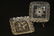 Pair American Brilliant Period Cut Glass Ice Cream