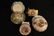 UM Prussia German Portrait Covered Dresser Boxes - 3